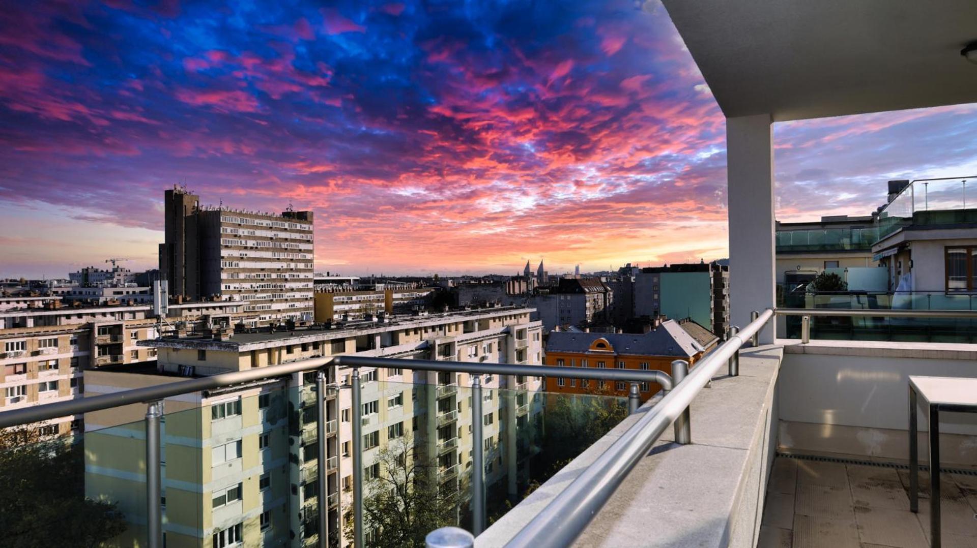 Apartament Skyvibe Penthouse Bpcentral Budapesta